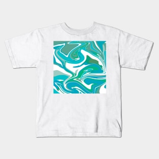 Cute Colorful Abstract Pattern Kids T-Shirt